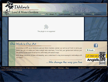 Tablet Screenshot of devoreslandandwater.com